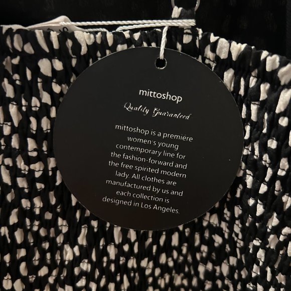 Mittoshop Wide Leg Polkadot Jumpsuit Small NWT - Picture 6 of 6